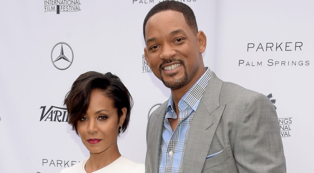 PALM SPRINGS, CA - JANUARY 03: Actors Jada Pinkett Smith (L) and Will Smith attend Variety's Creative Impact Awards and 10 Directors to Watch Brunch Presented By Mercedes-Benz at The 27th Annual Palm Springs International Film Festival on January 3, 2016 in Palm Springs, California. (Photo by Jason Kempin/Getty Images for PSIFF)