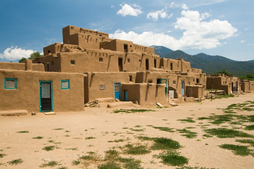 Taos Pueblo Village