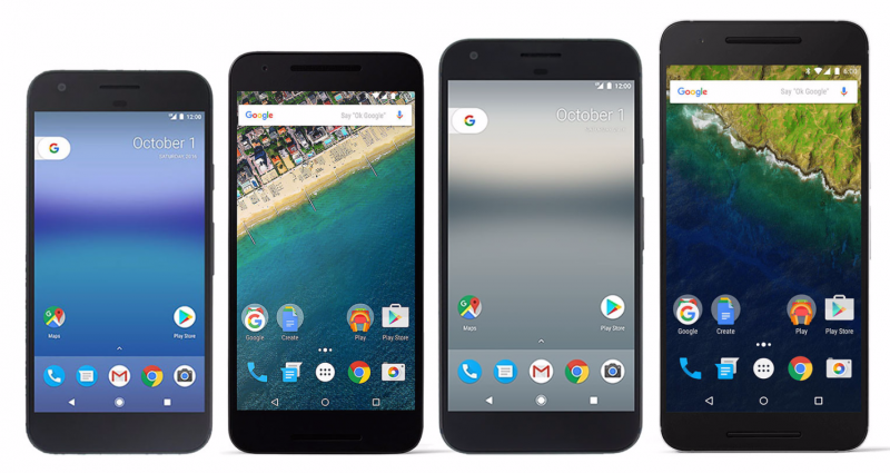 Pixel Vs Nexus 2016