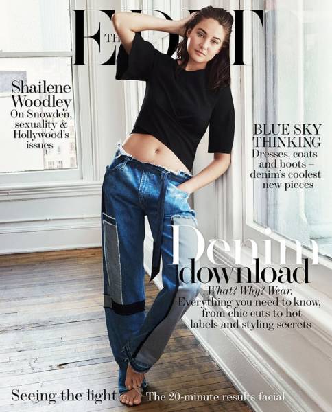 Shailene Woodley Net A Porter Cover