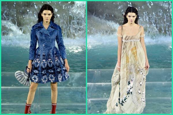 Kendall Jenner Walked on Water At Fendi 90th Anniversary