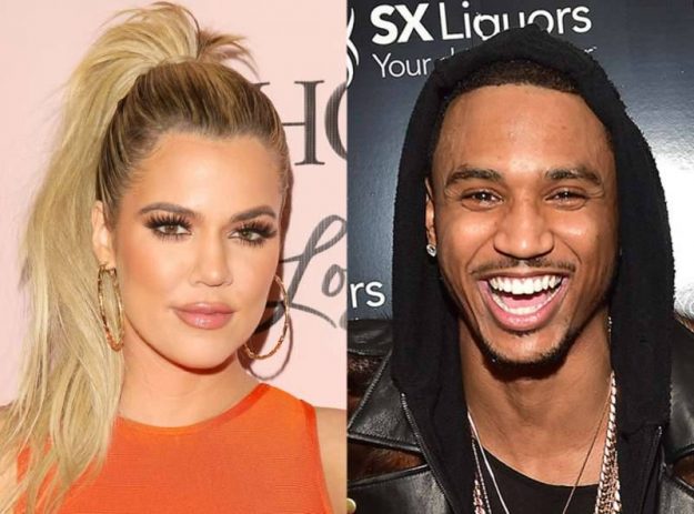 Khloe Kardashian Trey Songz Making Out