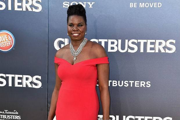 Leslie Jones At Ghostbusters Premiere