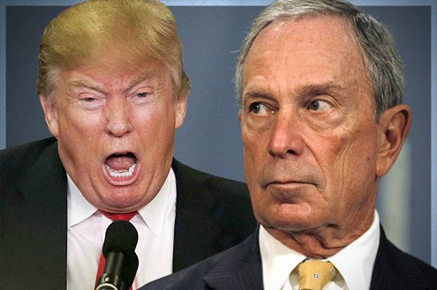 BILLIONAIRE BRAWL : TRUMP VS BLOOMBERG