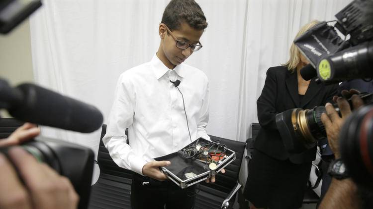 Muslim Boy Arrested for Building a Clock in U.S.