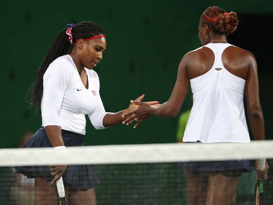 Venus, Serena Williams Upset in Doubles First Round at Rio Olympics