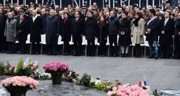 France Remembers Victims of Terror Attacks in Paris Ceremony