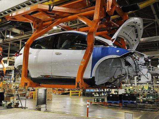 GM Orion readies for Chevy Bolt EV production