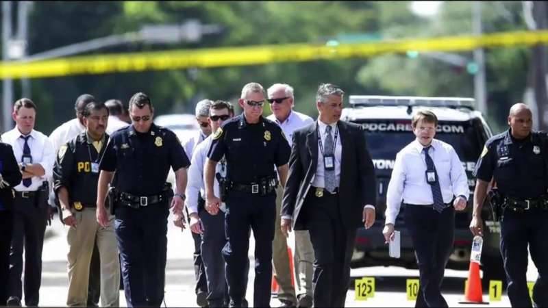 Houston shooting: Nine injured, suspect dead