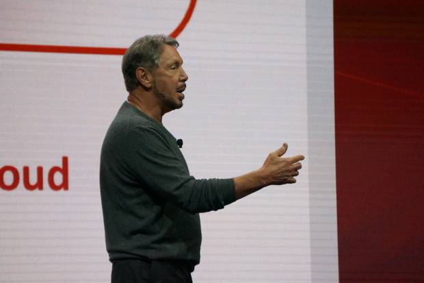 Larry Ellison says Amazon is ’20 years behind’ Oracle