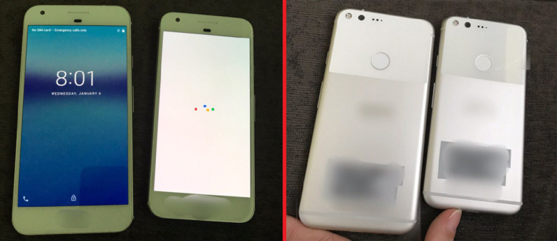 Leaked Google Pixel phones might look familiar