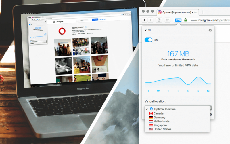 Opera free VPN is now available in its main desktop browser