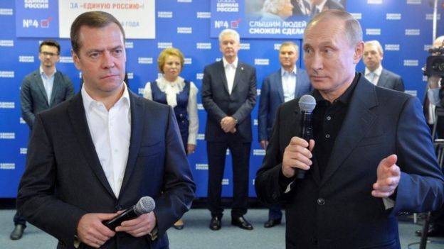 Russian election: Big victory for Putin-backed party United Russia