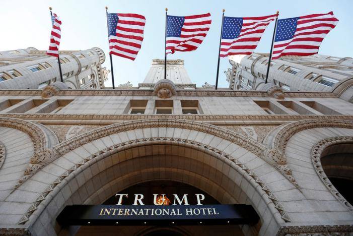 Trump luxury hotel opens just blocks from the White House