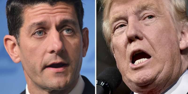 Donald Trump Wont Stop Attacking Paul Ryan