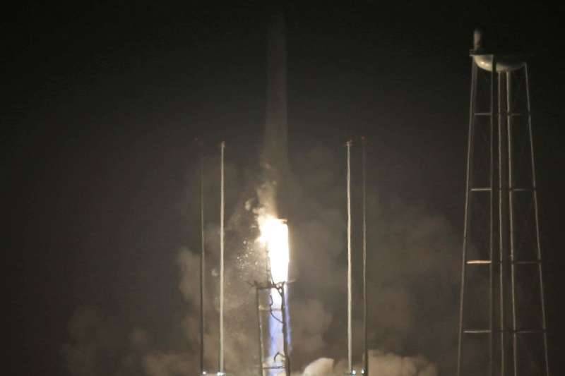 Orbital rocket blasts off on space station cargo run