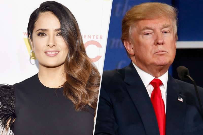 Salma Hayek Claims Donald Trump Planted A Story About Her After She Denied Him A Date