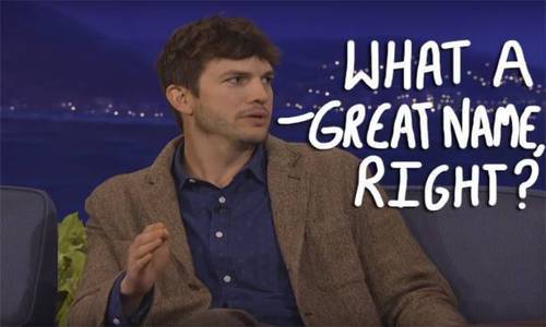 Ashton Kutcher Wants To Name His Son Hawkeye