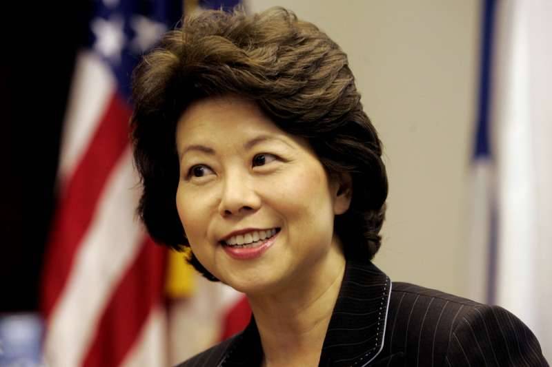 Former Labor Secretary Elaine Chao Named Trumps Transportation Secretary