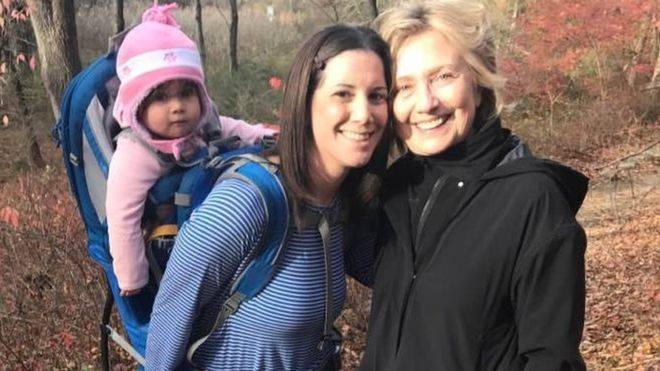 Hiker Runs Into Hillary Clinton On New York Trail