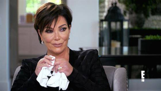 Kris Jenner Bursts Into Tears Walks Out Of Interview