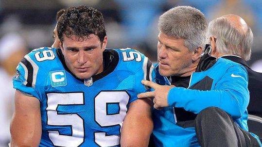 Lb Luke Kuechly Offers Thumbs Up In Instagram