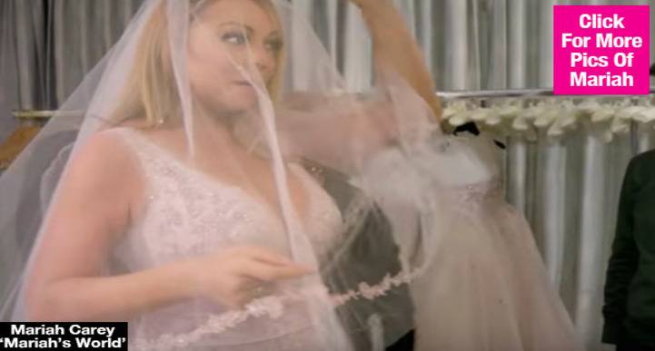 Mariah Carey Watches Herself Try On Wedding Gowns In ‘Mariah’s World’ Clip After Split