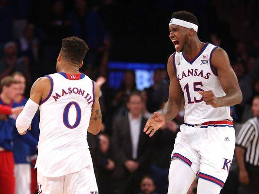 No. 8 Kansas knocks off No. 1 Duke in Champions Classic