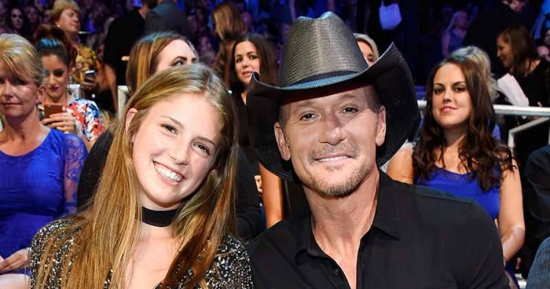 Tim Mcgraw And His Teenage Daughter Maggie