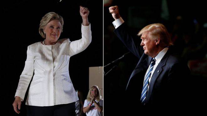 US election 2016-Clinton accuses Trump of bullying women