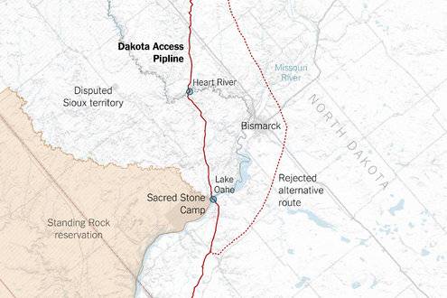 Army Blocks Drilling Of Dakota Access Oil Pipeline