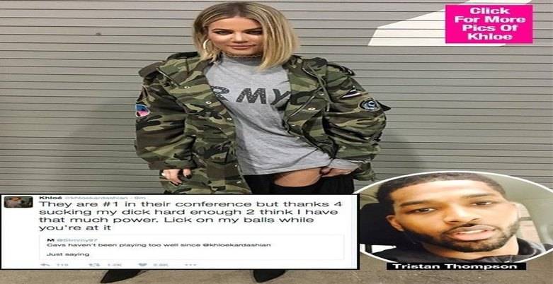 Khloe Kardashian Claps Back At Cavs Fan Who Says She’s Bad Luck: ‘Lick On My Balls’