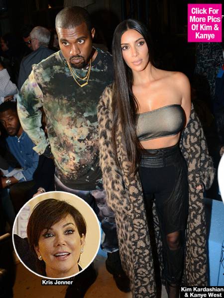 Kim Kardashian Kanye West Living In Separate Homes