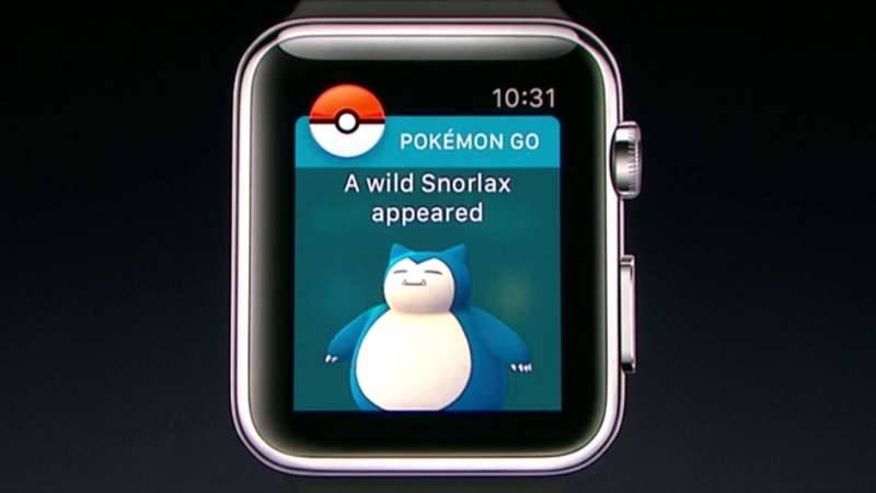 Pokemon Go arrives on the Apple Watch