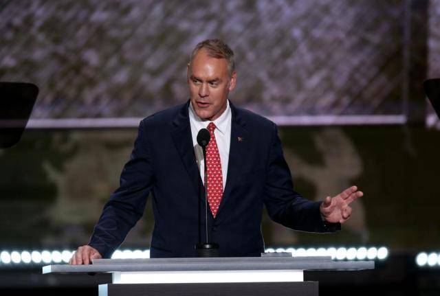 Trump taps Montana congressman Ryan Zinke as interior secretary