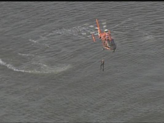 Two dead in Apache helicopter crash in Galveston Bay