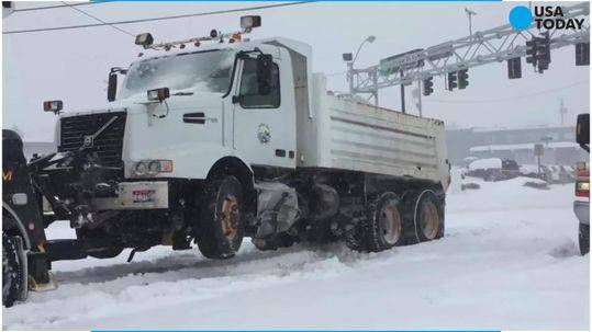 Wintry weather caused a few travel headaches