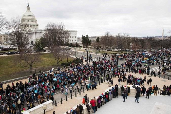 Anti-Abortion Marchers Draw Inspiration From an Unlikely Source