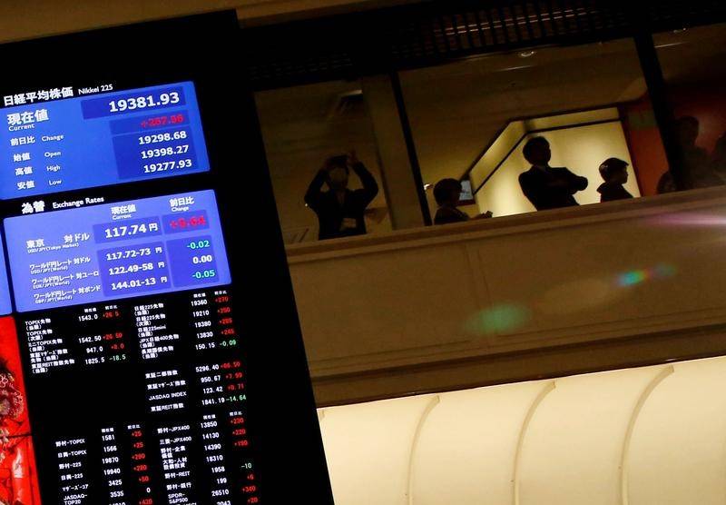 Asian stocks creep to three-month highs, dollar drifts