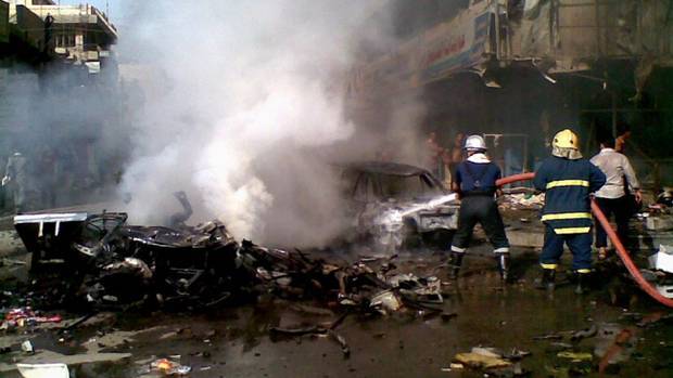 Bomb blast near popular market in Baghdad, 6 casualties