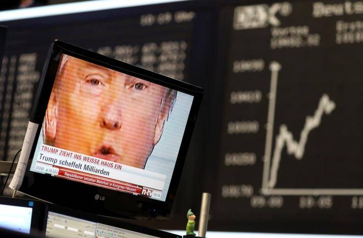 History suggests Trump month will be stocks down, dollar up