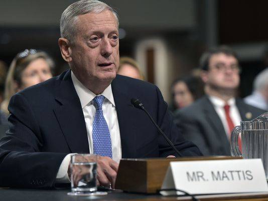 Mattis says Putin trying to break NATO