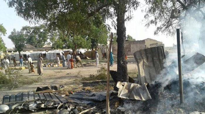 Nigerian air force kills 52 in strike on refugee camp