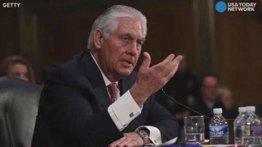 Senate panel approves Rex Tillerson for secretary of State