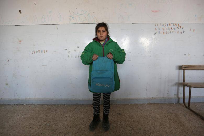 Syrian child refugees struggle to get an education