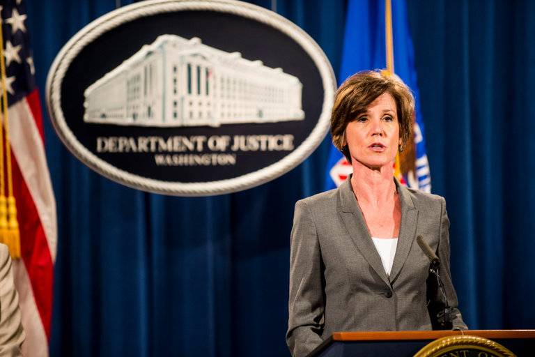 Trump Fires Acting Attorney General Who Defied Him