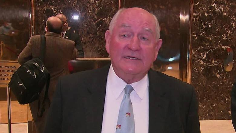 Trump nominates Georgia ex-Gov. Sonny Perdue for Agriculture secretary