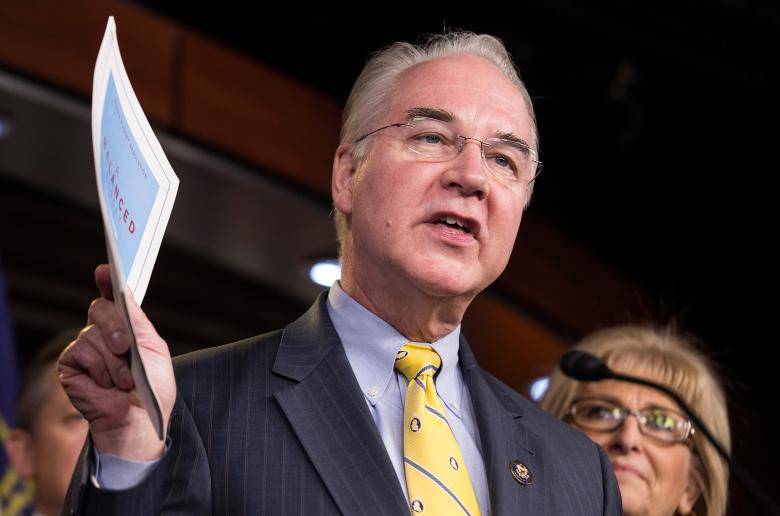 Trump team defends health pick Tom Price over ethics charge