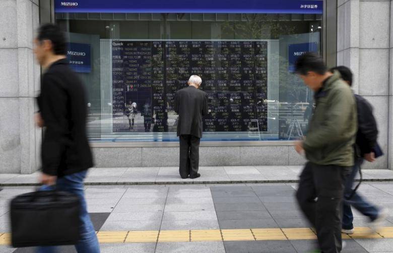 Asia shares eke out 19-month top, cautious ahead of Yellen