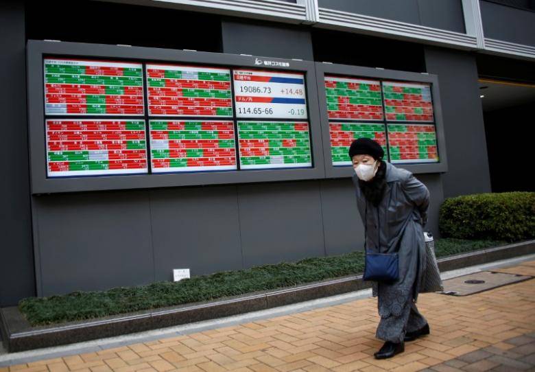 Asia stocks ease, dollar steadies after Fed-led losses